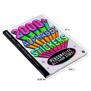 Fashion Angels 2000+ Alphabet Sticker Book