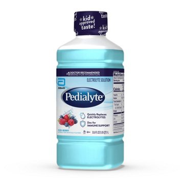 Pedialyte Electrolyte Solution Drink - Iced Berry, 33.8 oz