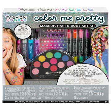 Fashion Angels Color Me Pretty Makeup Hair & Body Art Kit