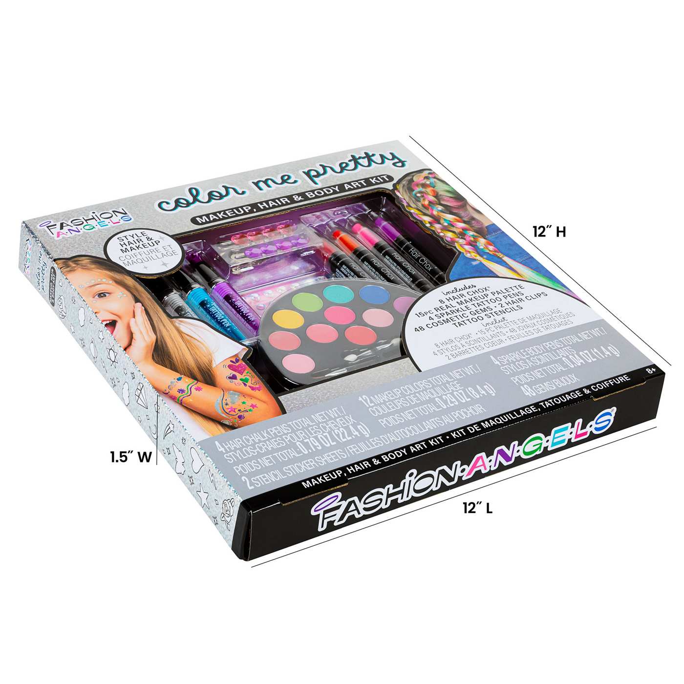 Fashion Angels Color Me Pretty Makeup Hair & Body Art Kit; image 6 of 9