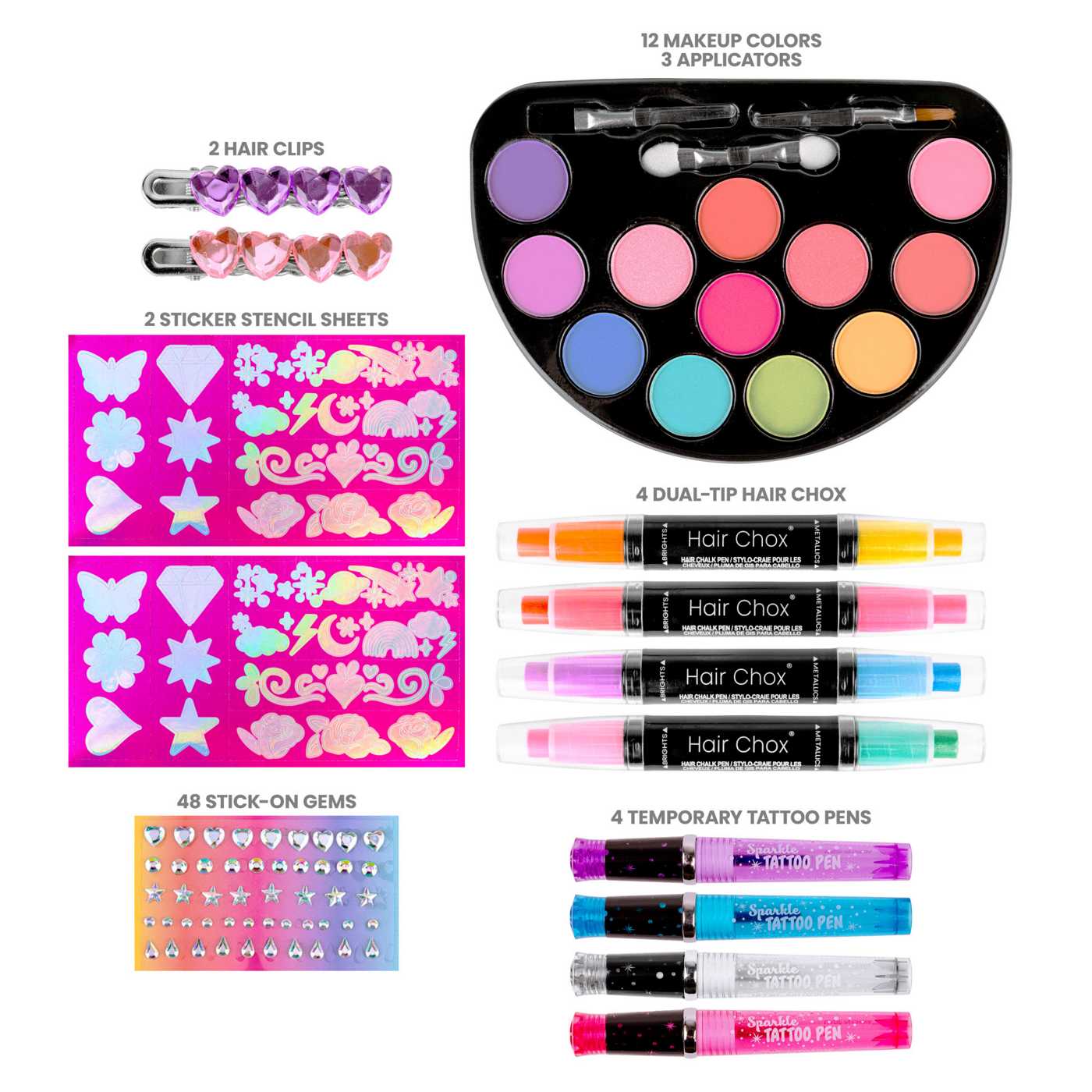 Fashion Angels Color Me Pretty Makeup Hair & Body Art Kit; image 8 of 9