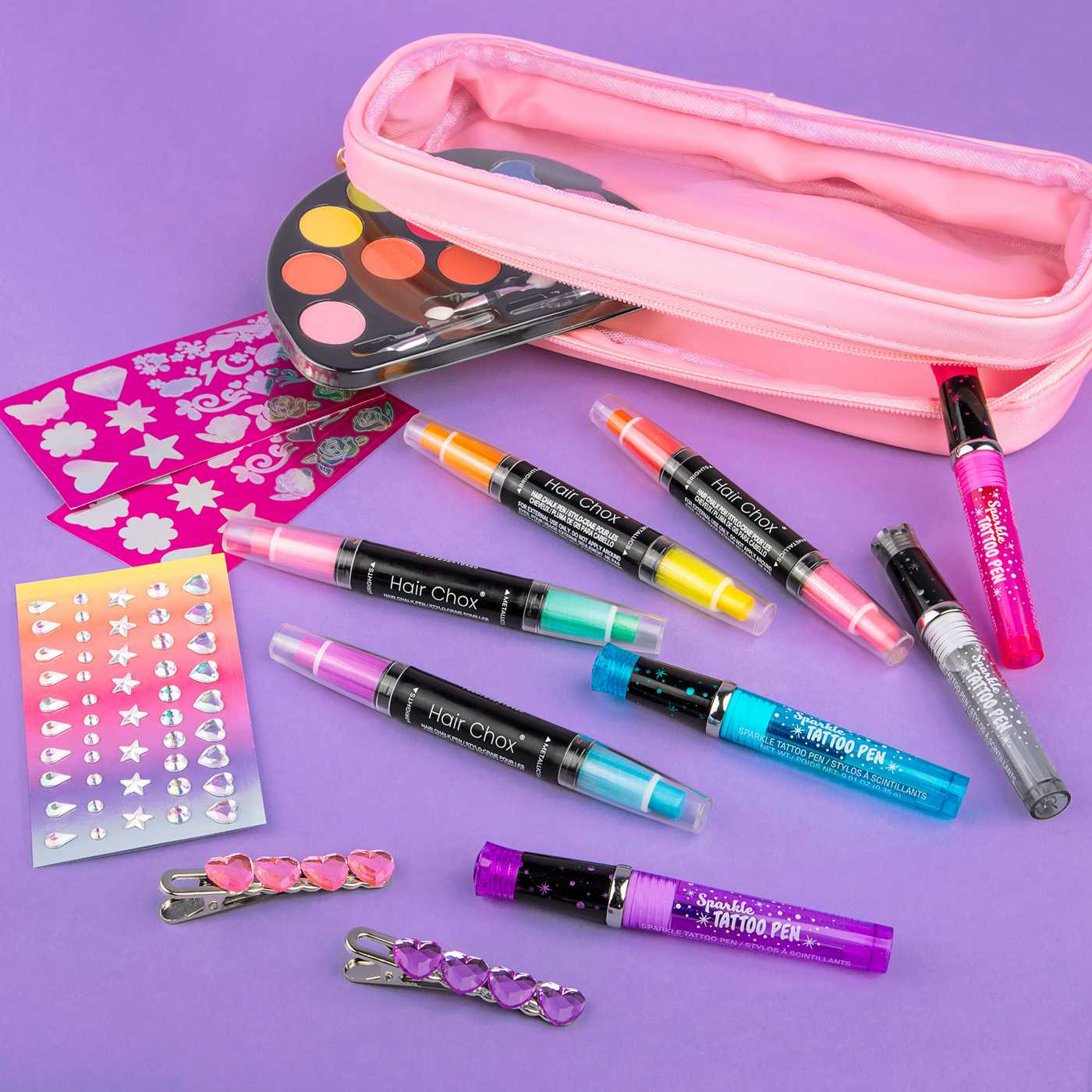 Fashion Angels Color Me Pretty Makeup Hair & Body Art Kit; image 9 of 9