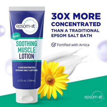 Epsom It Soothing Muscle Lotion, 3.5 oz