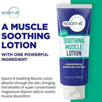 Epsom It Soothing Muscle Lotion, 3.5 oz