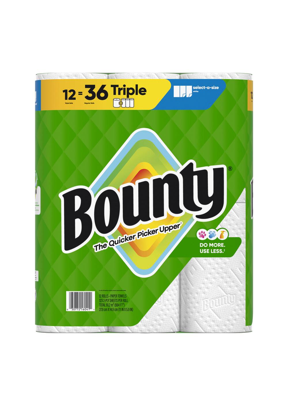 Bounty Select-A-Size Paper Towels ; image 1 of 10