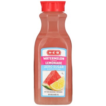 H-E-B Zero Sugar Watermelon Lemonade