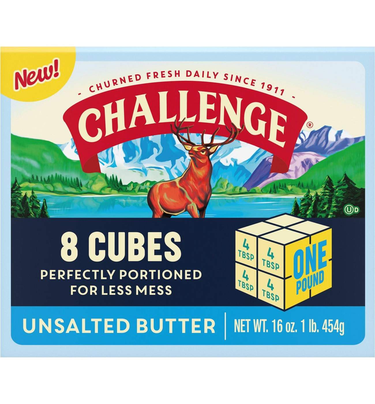 Challenge Unsalted Butter Cubes; image 4 of 4