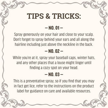 Lice Queen Non-Toxic Keep Away Lice Preventative Spray