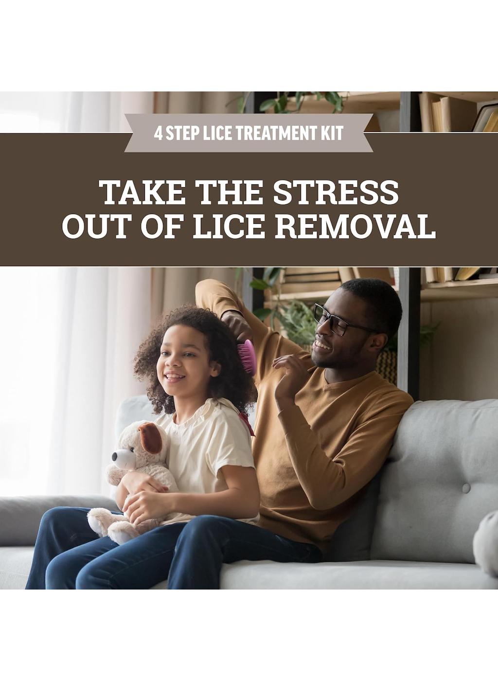 Lice Queen Non-Toxic Slick, Slide & Away Lice Treatment Kit & Nit Comb ; image 2 of 6