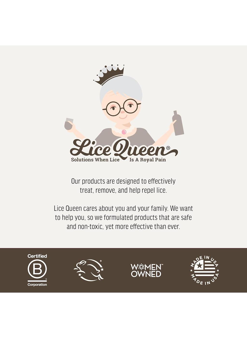 Lice Queen Non-Toxic Slick, Slide & Away Lice Treatment Kit & Nit Comb ; image 4 of 6