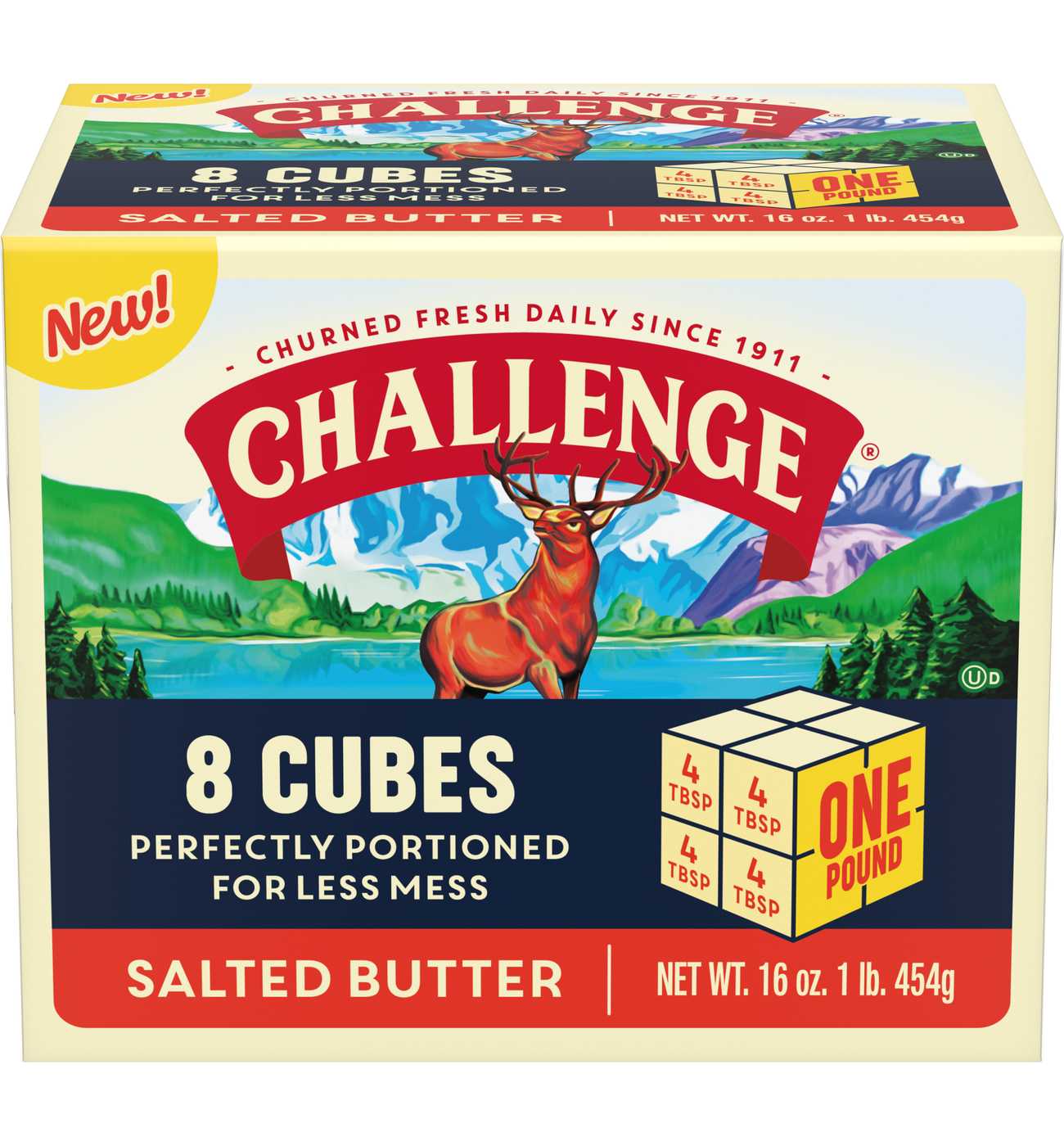 Challenge Salted Butter Cubes; image 1 of 3