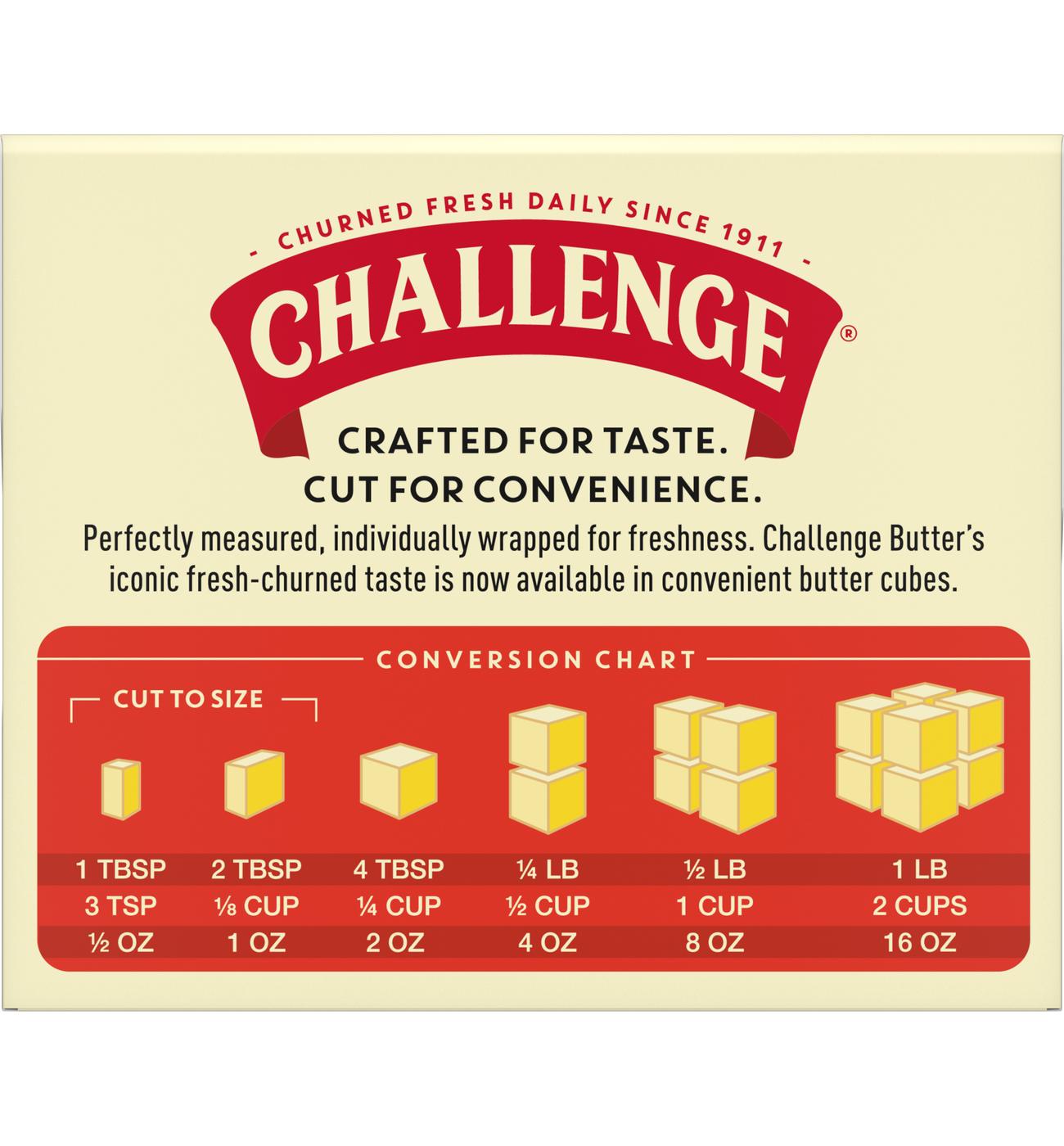 Challenge Salted Butter Cubes; image 3 of 3