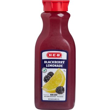 H-E-B Blackberry Lemonade, 52 oz