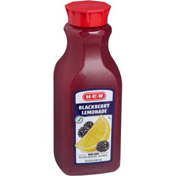 H-E-B Blackberry Lemonade, 52 oz