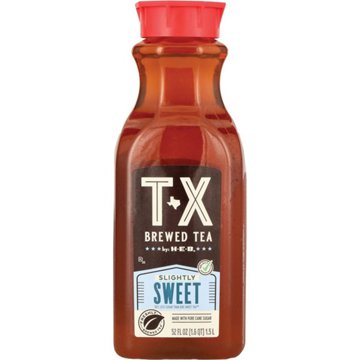 H-E-B TX Brewed Slightly Sweet Tea, 52 oz