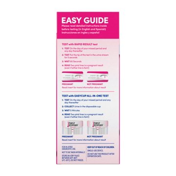 First Response Pregnancy Multi Check Quick & Simple + All-in-One Cup Test, 3 ct