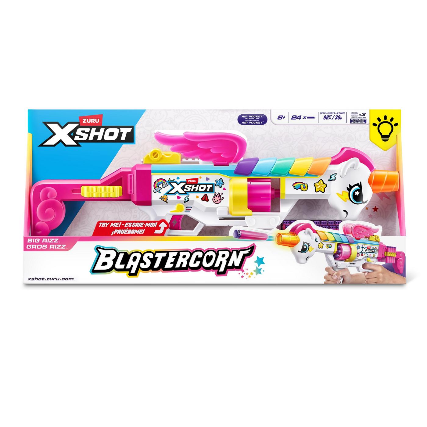 Zuru XSHOT Blastercorn Big Rizz Dart Blaster; image 1 of 12