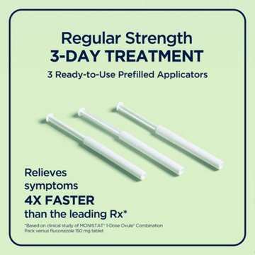 Monistat 3 Day Vagnial Yeast Infection Treatment, 3 ct