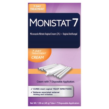Monistat 7 Day Vagnial Yeast Infection Treatment, 7 ct