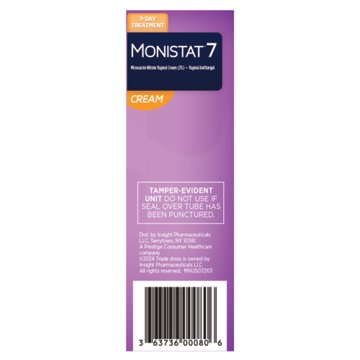 Monistat 7 Day Vagnial Yeast Infection Treatment, 7 ct
