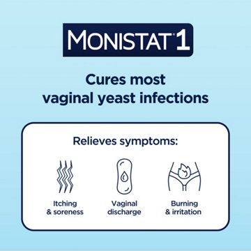 Monistat 1 Day Vagnial Yeast Infection Treatment - Combo Pack, each