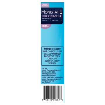 Monistat 1 Day Tioconazole Vaginal Yeast Infection Treatment, each
