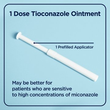 Monistat 1 Day Tioconazole Vaginal Yeast Infection Treatment, each