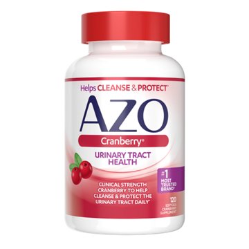 Azo Daily Cranberry Urinary Tract Health - Softgels, 120 ct