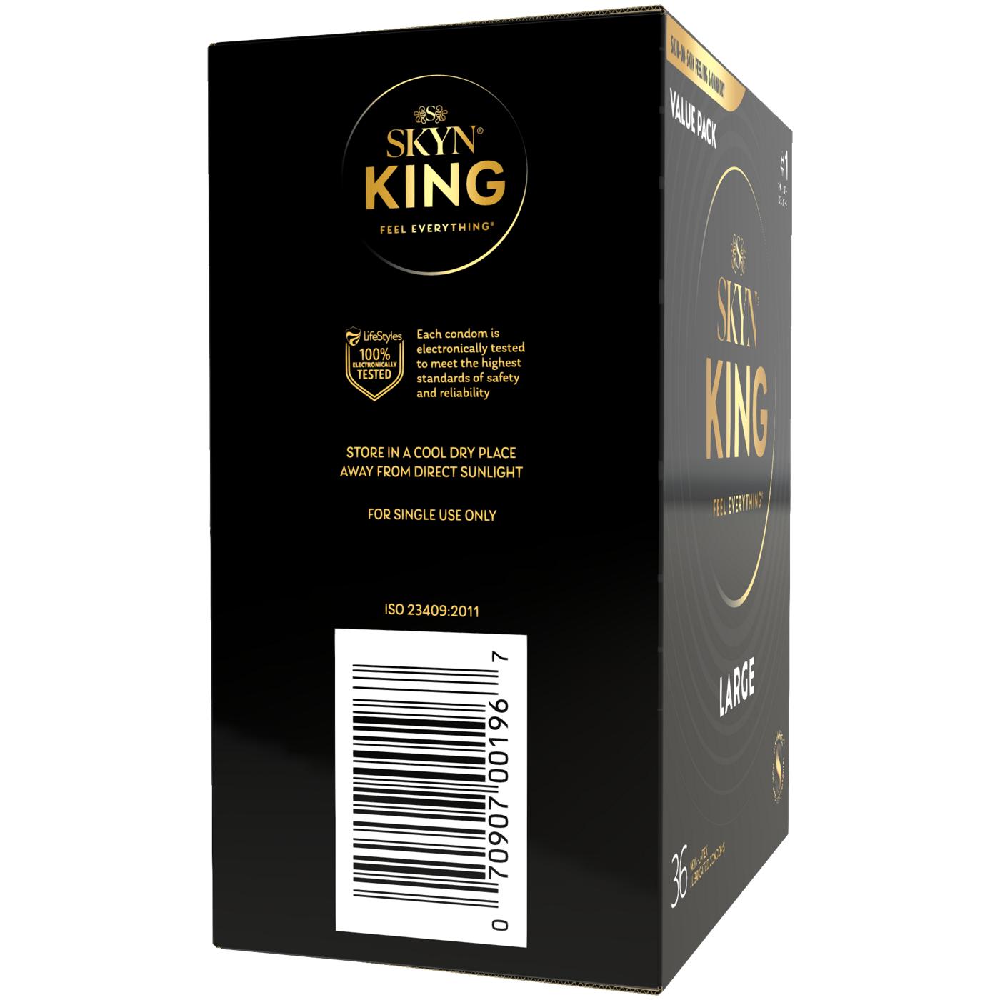 SKYN King Feel Everything Non-Latex Condoms Value Pack -  Large; image 2 of 4