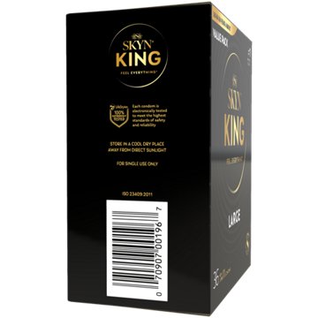 SKYN King Feel Everything Non-Latex Condoms Value Pack -  Large, 36 ct