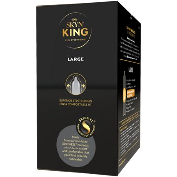 SKYN King Feel Everything Non-Latex Condoms Value Pack -  Large, 36 ct