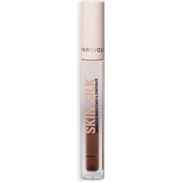 Makeup Revolution Skin Silk Concealer & Under Eye Brightener - Deep Red