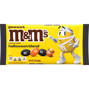 M&M'S Peanut Milk Chocolate Halloween Blend Candy