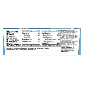 Quest Overload 20g Protein Bars - Cookie Commotion