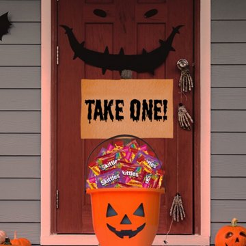 Skittles & Starburst Assorted Fun Size Chewy Halloween Candy