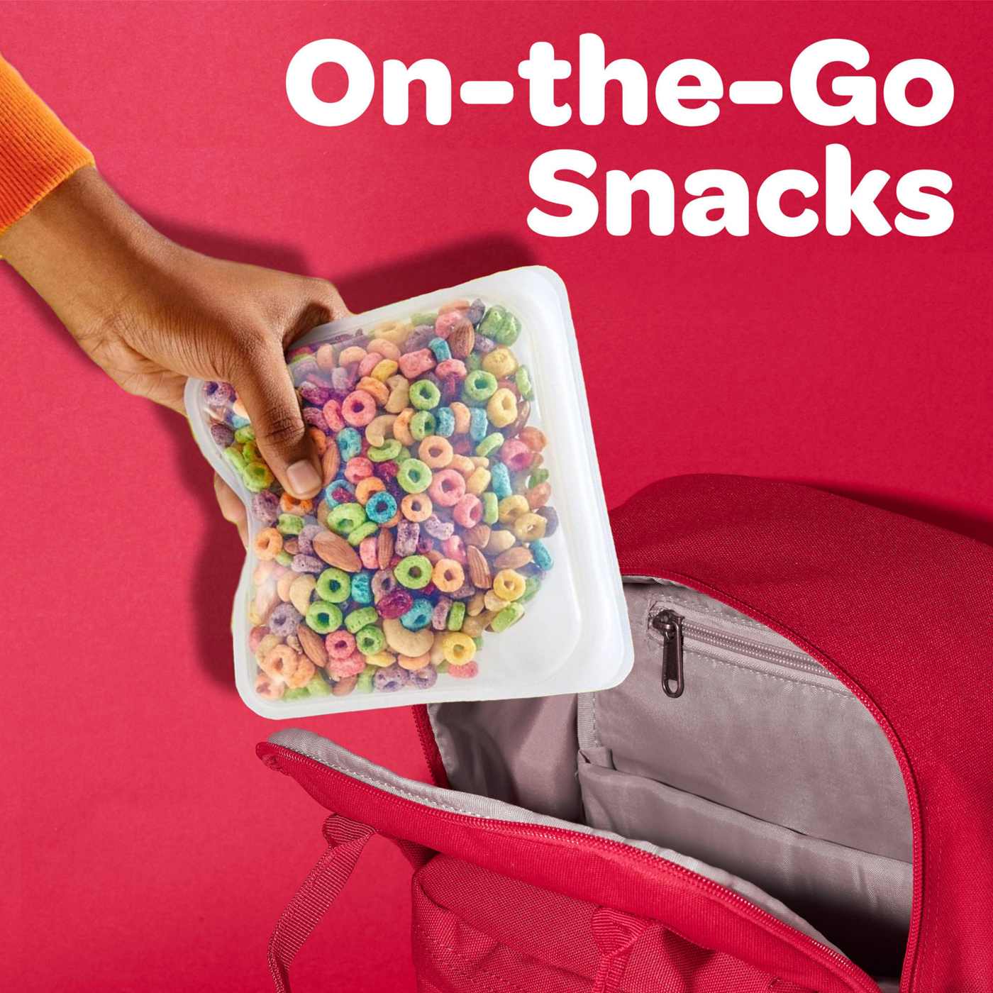 Kellogg's Froot Loops Cereal Bag; image 2 of 6