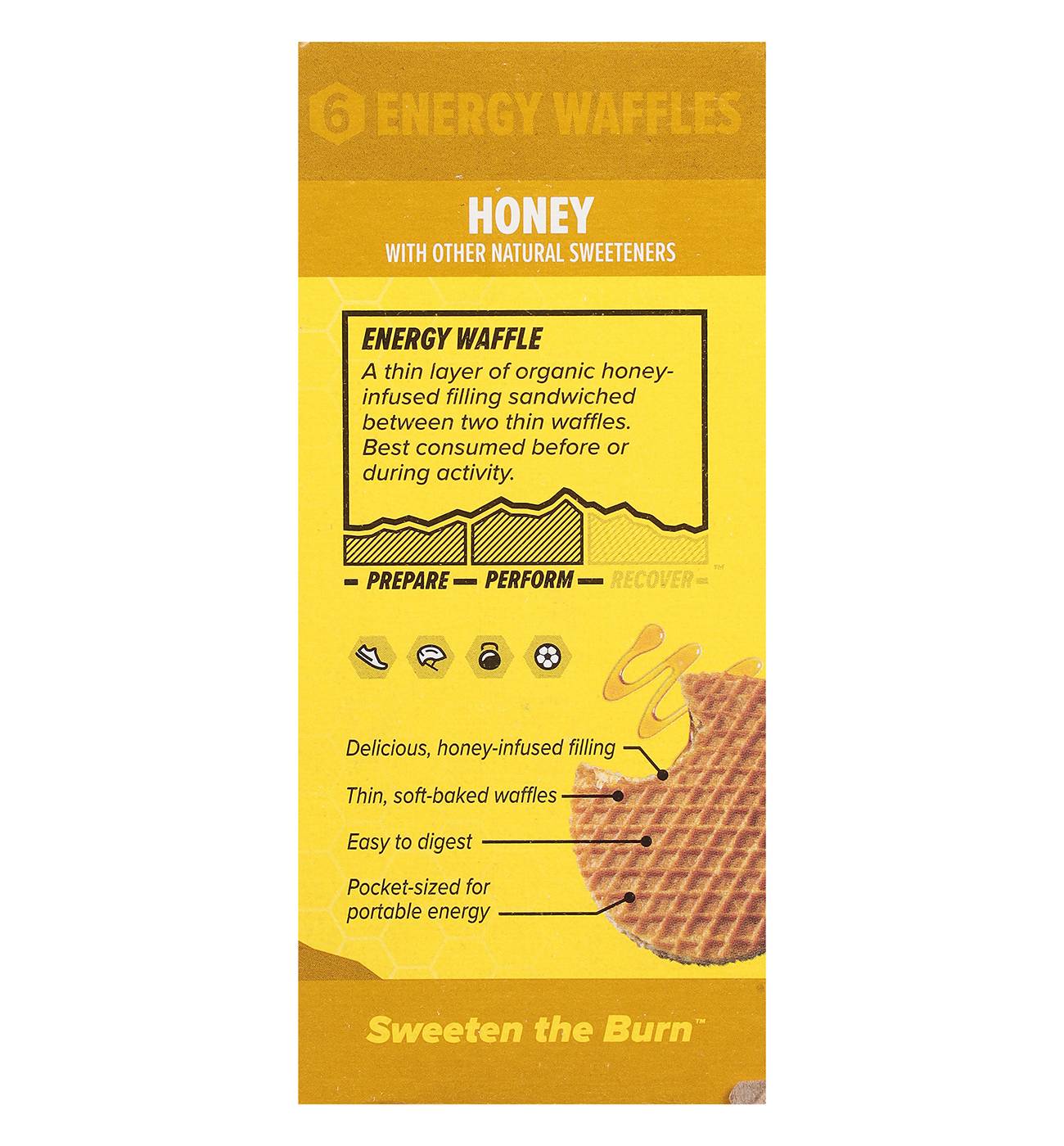 Honey Stinger Energy Waffles - Honey; image 3 of 5