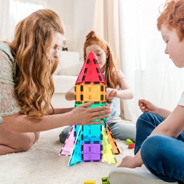 Picasso Tiles Rocket Booster Set, 32 pc