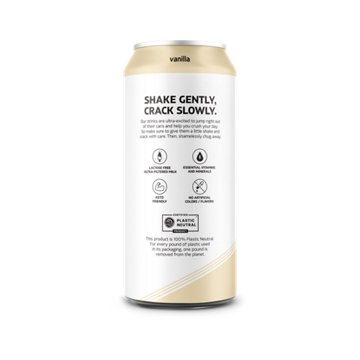 Slate Lactose-Free 42g Protein Milkshake - Vanilla, 15 oz