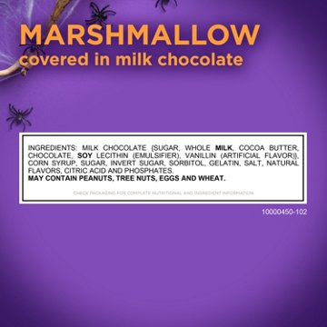 Russell Stover Pumpkins Milk Chocolate Marshmallow Halloween Candy, 6 pk, 7.8 oz
