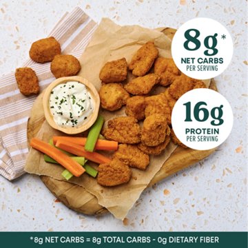 Higher Harvest by H-E-B Lightly Breaded Spicy Chicken Breast Bites - 16g Protein, 24 oz