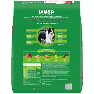 IAMS Proactive Health Adult Dry Dog Food - Beef & Rice