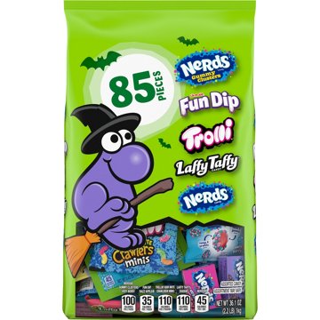 Nerds, Trolli, Fun Dip & Laffy Taffy Assorted Halloween Candy