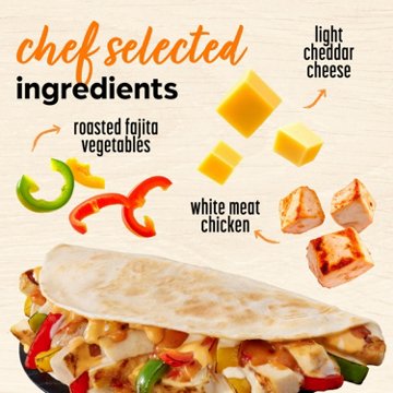 Lean Cuisine 16g Protein Chicken Fajita Quesadilla Frozen Meal, 5 oz