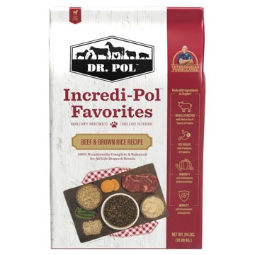 Dr. Pol Dry Beef Brown Rice Dog Food