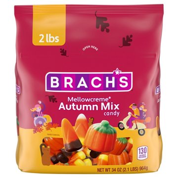 Brach's Mellowcreme Autumn Mix Candy, 34 oz