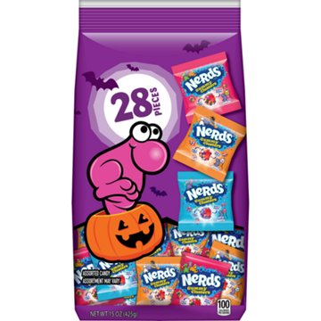 Nerds Gummy Clusters Halloween Candy, 28 pc