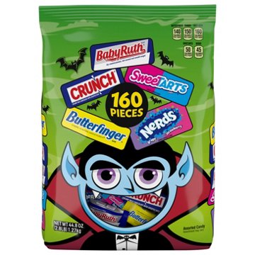 Crunch, Butterfinger, Baby Ruth, Nerds & SweeTARTS Assorted Halloween Candy