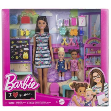 Barbie I Love School Classroom Playset
