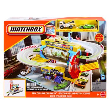Matchbox Spin Cyclone Car Wash Track Set
